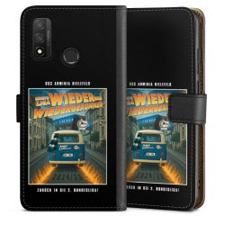 Sideflip mit langer Lasche schwarz