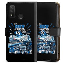 Sideflip mit langer Lasche schwarz