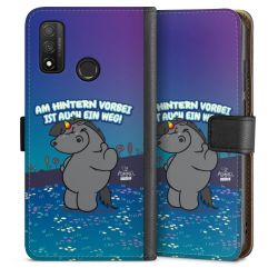 Sideflip mit langer Lasche schwarz