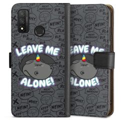 Sideflip mit langer Lasche schwarz