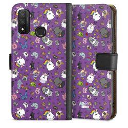 Sideflip mit langer Lasche schwarz