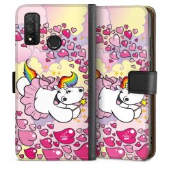 Sideflip mit langer Lasche schwarz