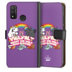 Sideflip mit langer Lasche schwarz