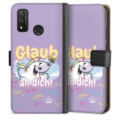 Sideflip mit langer Lasche schwarz