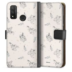 Sideflip mit langer Lasche schwarz