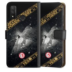 Sideflip mit langer Lasche schwarz