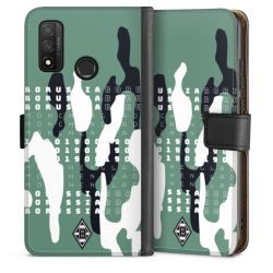 Sideflip mit langer Lasche schwarz