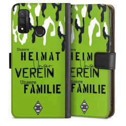 Sideflip mit langer Lasche schwarz