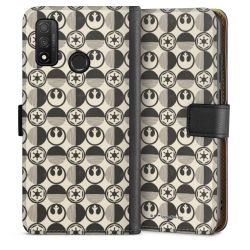 Sideflip mit langer Lasche schwarz