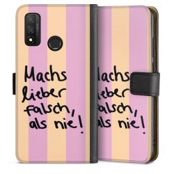 Sideflip mit langer Lasche schwarz