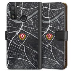 Sideflip mit langer Lasche schwarz