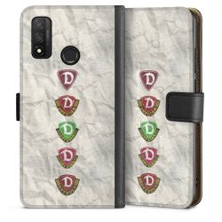 Sideflip mit langer Lasche schwarz