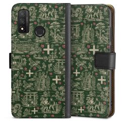 Sideflip mit langer Lasche schwarz