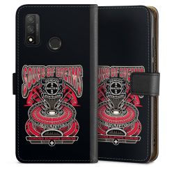 Sideflip mit langer Lasche schwarz