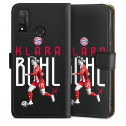 Sideflip mit langer Lasche schwarz