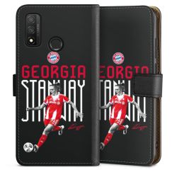 Sideflip mit langer Lasche schwarz