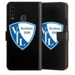 Sideflip mit langer Lasche schwarz