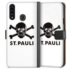 Sideflip mit langer Lasche schwarz