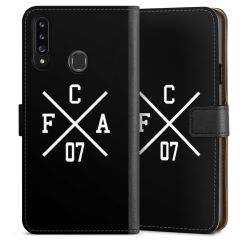 Sideflip mit langer Lasche schwarz