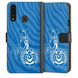 Sideflip mit langer Lasche schwarz