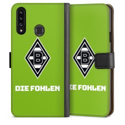 Sideflip mit langer Lasche schwarz