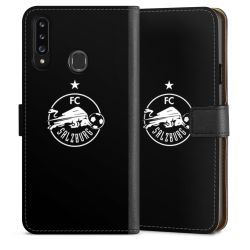 Sideflip mit langer Lasche schwarz