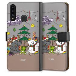 Sideflip mit langer Lasche schwarz