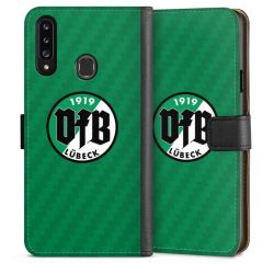 Sideflip mit langer Lasche schwarz