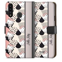 Sideflip mit langer Lasche schwarz