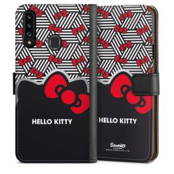 Sideflip mit langer Lasche schwarz