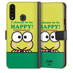 Sideflip mit langer Lasche schwarz