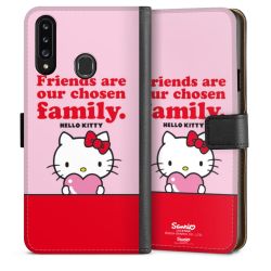 Sideflip mit langer Lasche schwarz