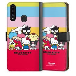 Sideflip mit langer Lasche schwarz