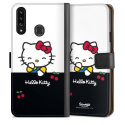 Sideflip mit langer Lasche schwarz