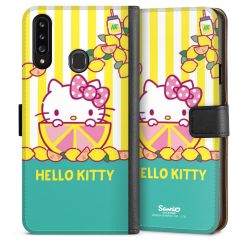 Sideflip mit langer Lasche schwarz