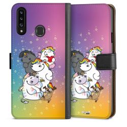 Sideflip mit langer Lasche schwarz