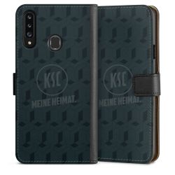 Sideflip mit langer Lasche schwarz