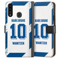 Sideflip mit langer Lasche schwarz