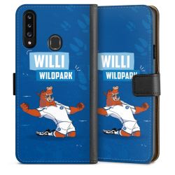 Sideflip mit langer Lasche schwarz