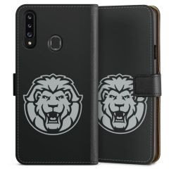 Sideflip mit langer Lasche schwarz