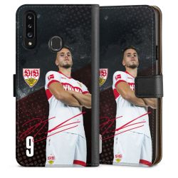 Sideflip mit langer Lasche schwarz