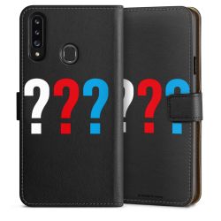 Sideflip mit langer Lasche schwarz