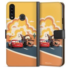 Sideflip mit langer Lasche schwarz