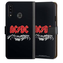 Sideflip mit langer Lasche schwarz