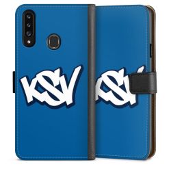 Sideflip mit langer Lasche schwarz