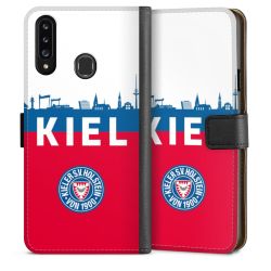 Sideflip mit langer Lasche schwarz