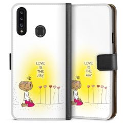 Sideflip mit langer Lasche schwarz