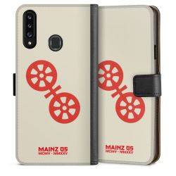 Sideflip mit langer Lasche schwarz