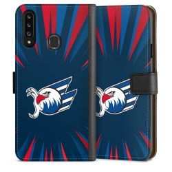 Sideflip mit langer Lasche schwarz