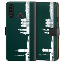 Sideflip mit langer Lasche schwarz